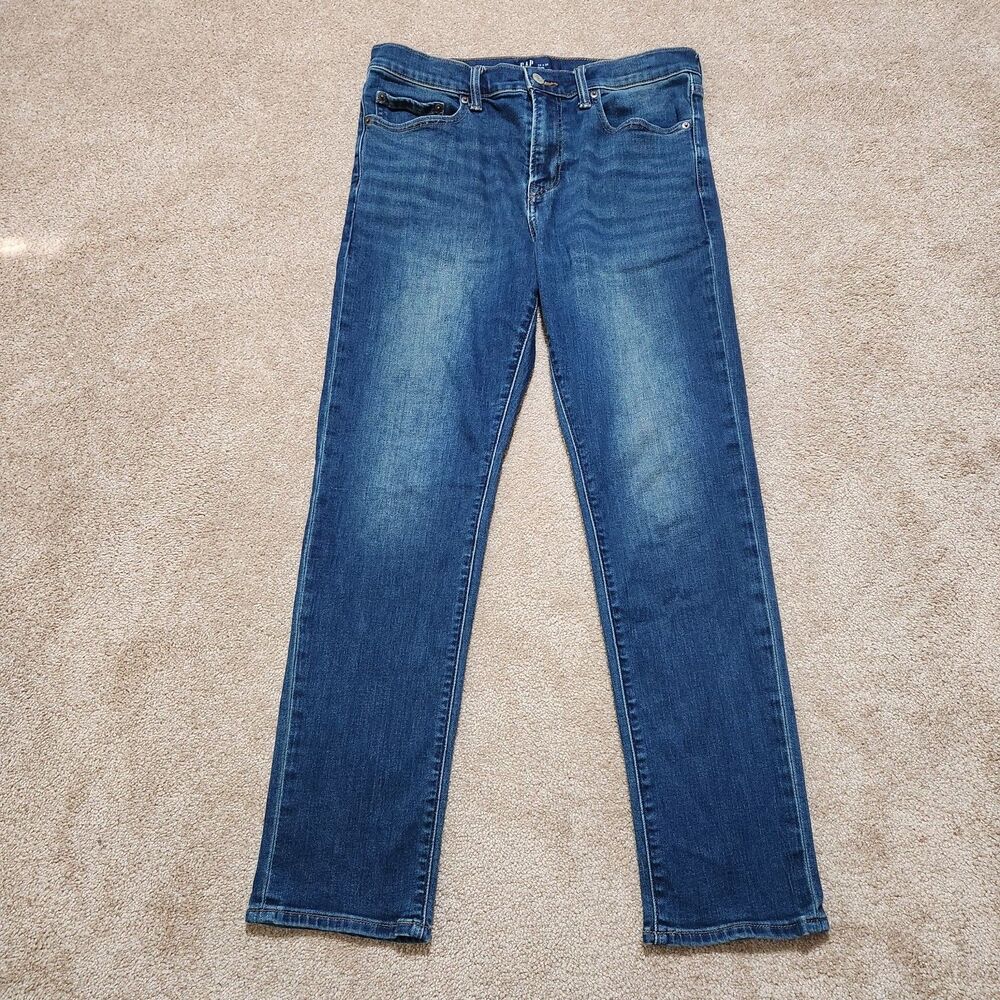 Gap Denim Jeans Men 33x30 (32X28.5) Slim Soft Wear